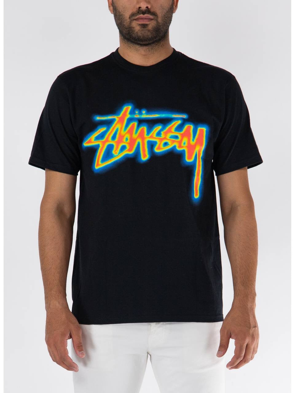 Stüssy Thermal Stock Tee Black