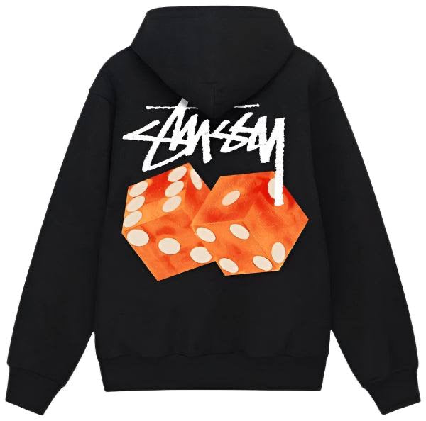 Stüssy Diced Out Hoodie Black