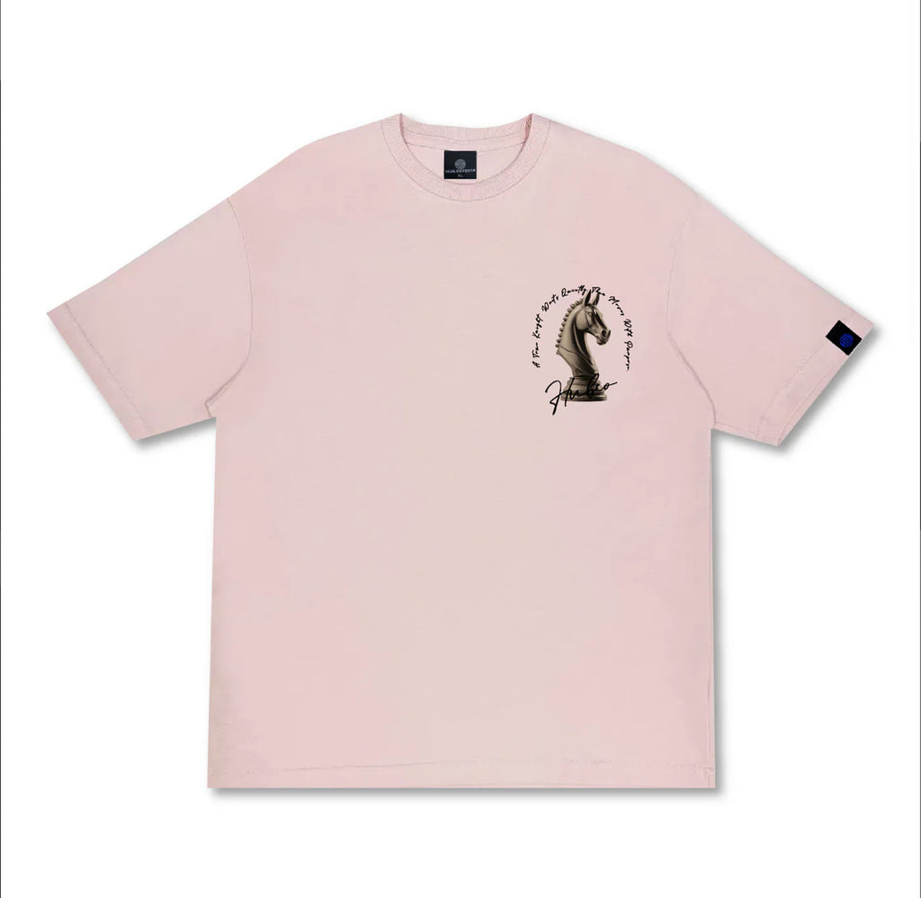 HUBCO KNIGHT MOVE TEE PINK