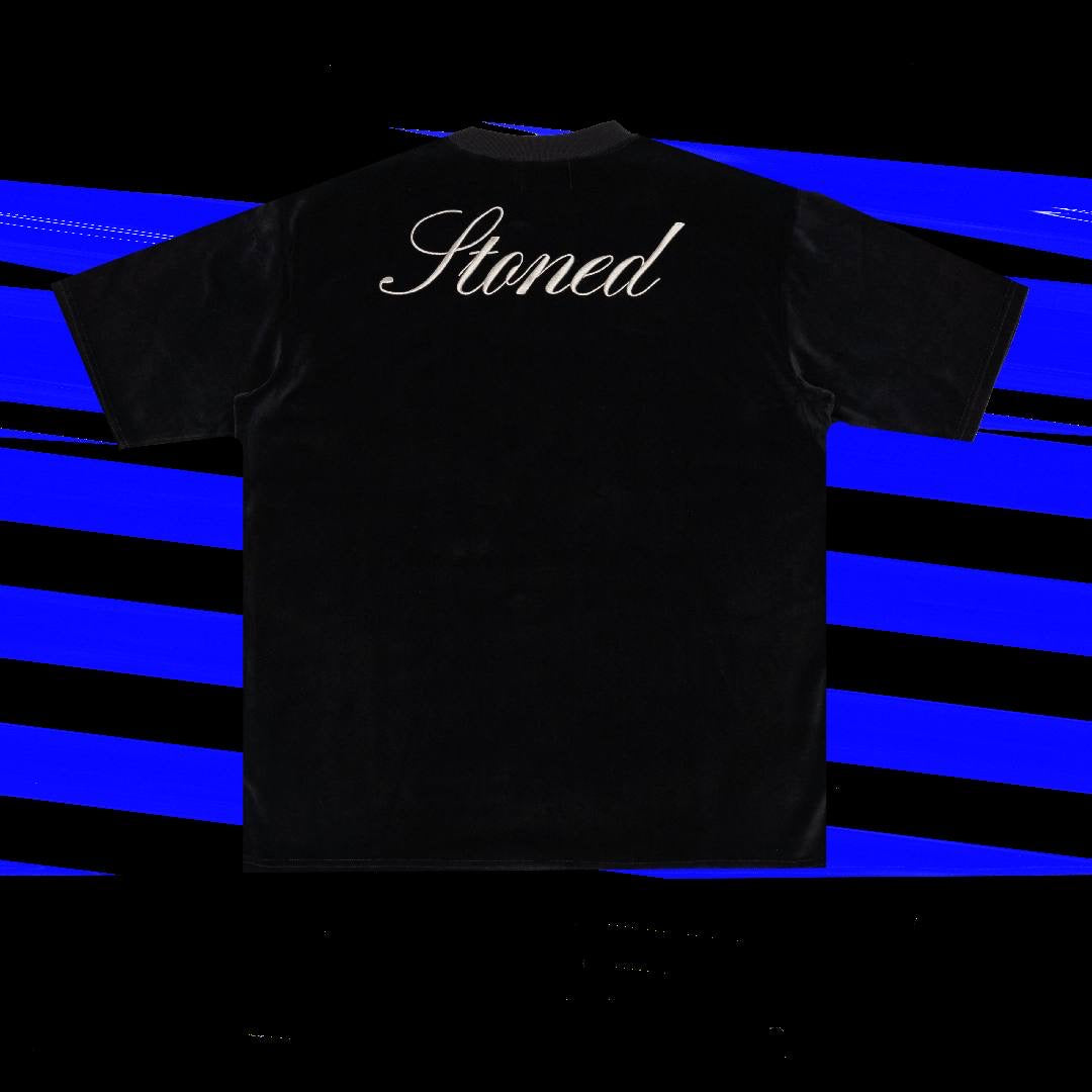 Stoned & Co Void : Genetic Velvet Tee Black