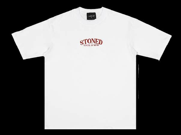 STONED & CO 26: DARK HORSE MYTH WHITE TEE