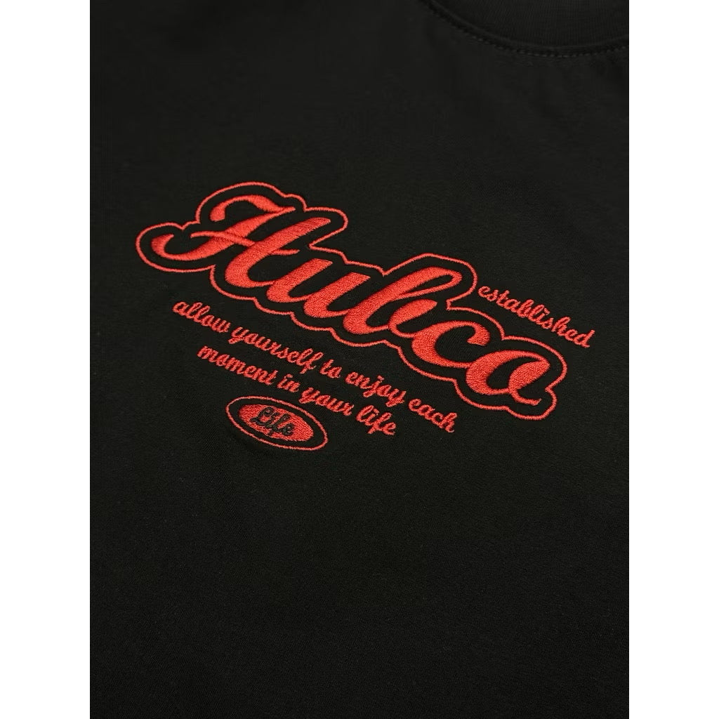 HUB LIFE MOMENT CROP TOP BLACK