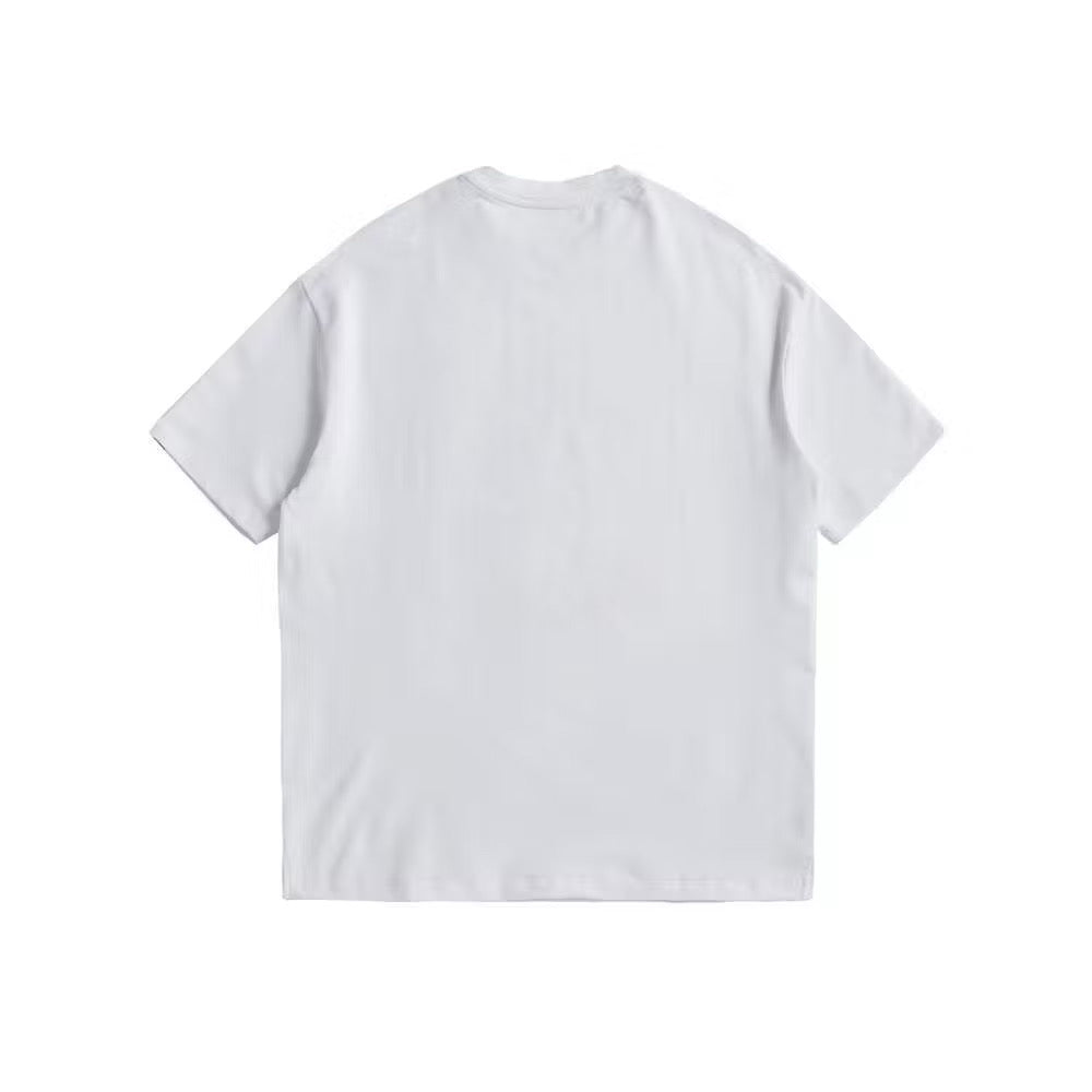 EGLAF LEOPARD TEE WHITE
