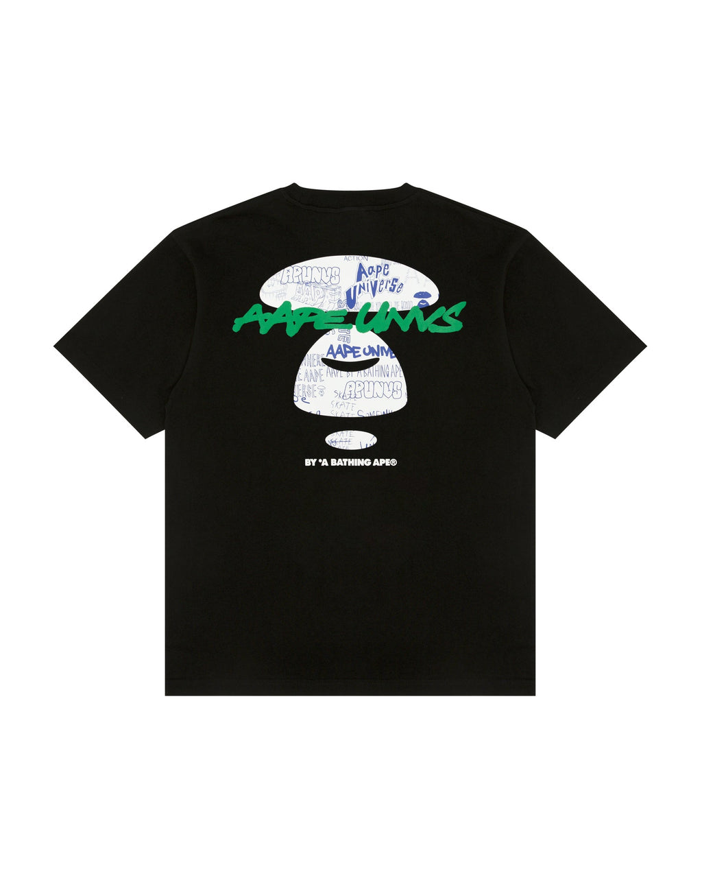 BAPE AAPE UNIVERSE TEE BLACK