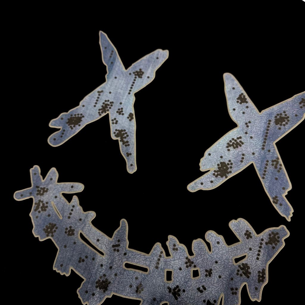 PARODY SMILEY FACE DESIGN 062 BLACK T SHIRT