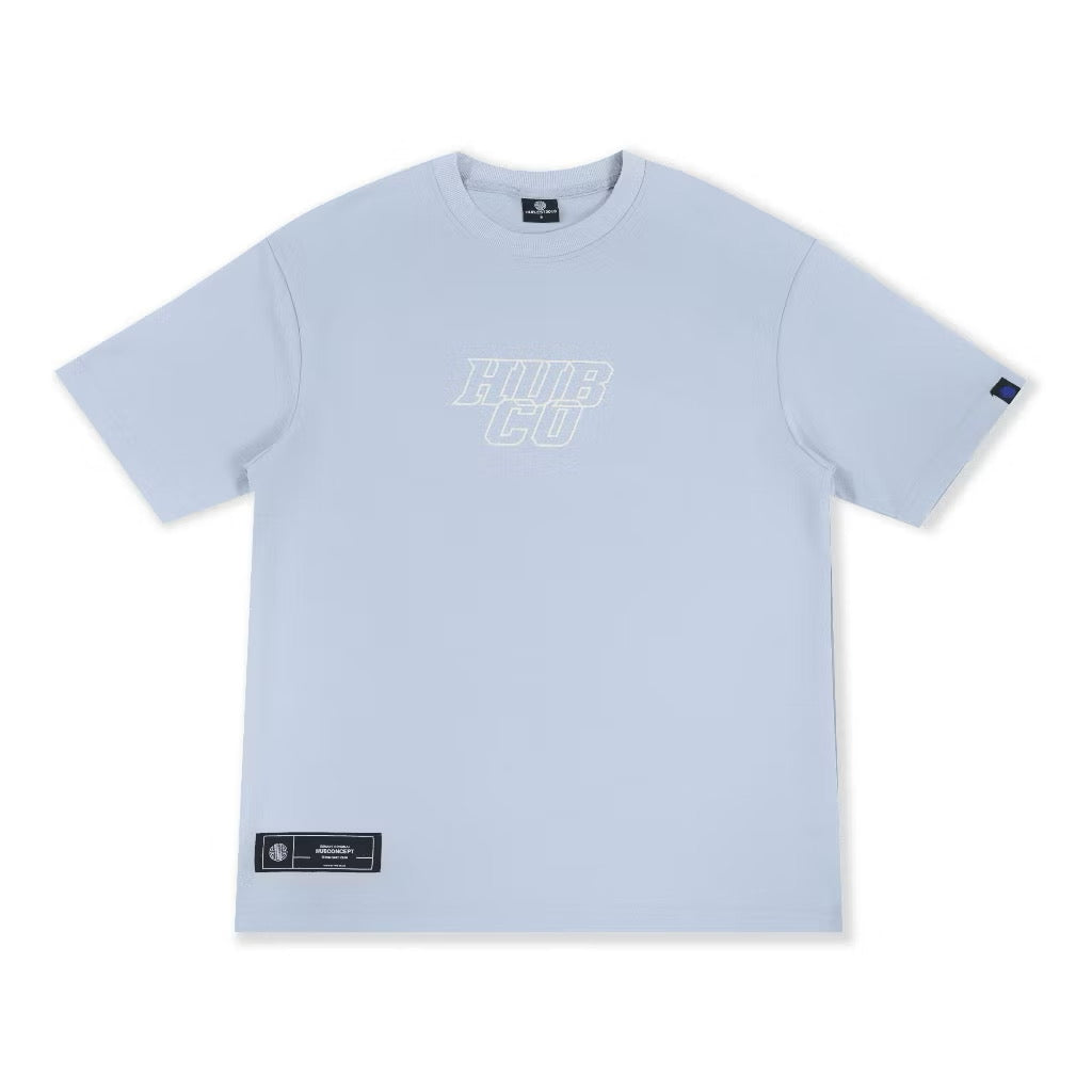 CARVED HUBCO TEE BLUE