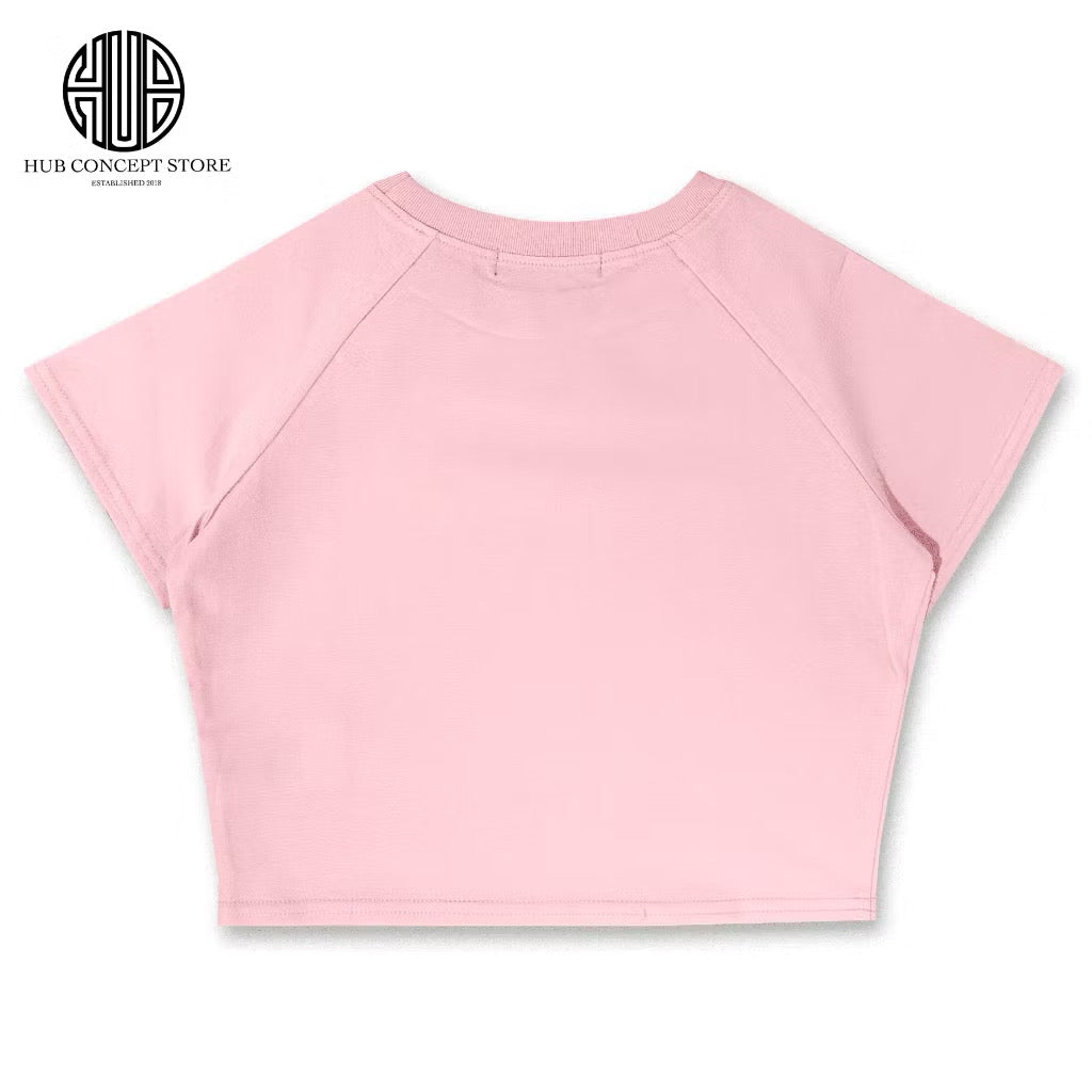 HUB LIFE MOMENT CROP TOP PINK