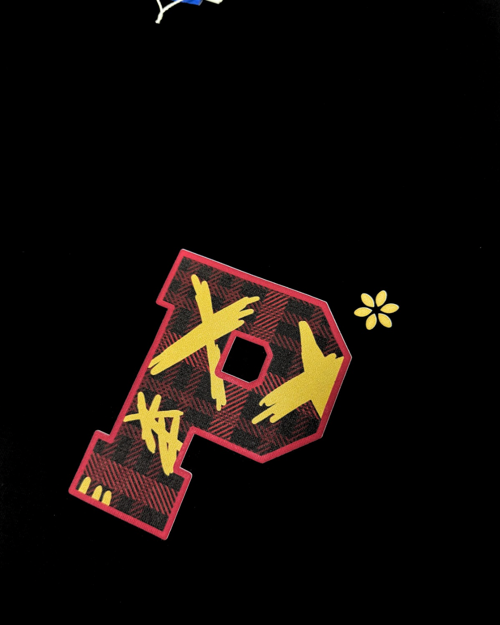 PARODY SMILEY FACE DESIGN 036 BLACK T SHIRT