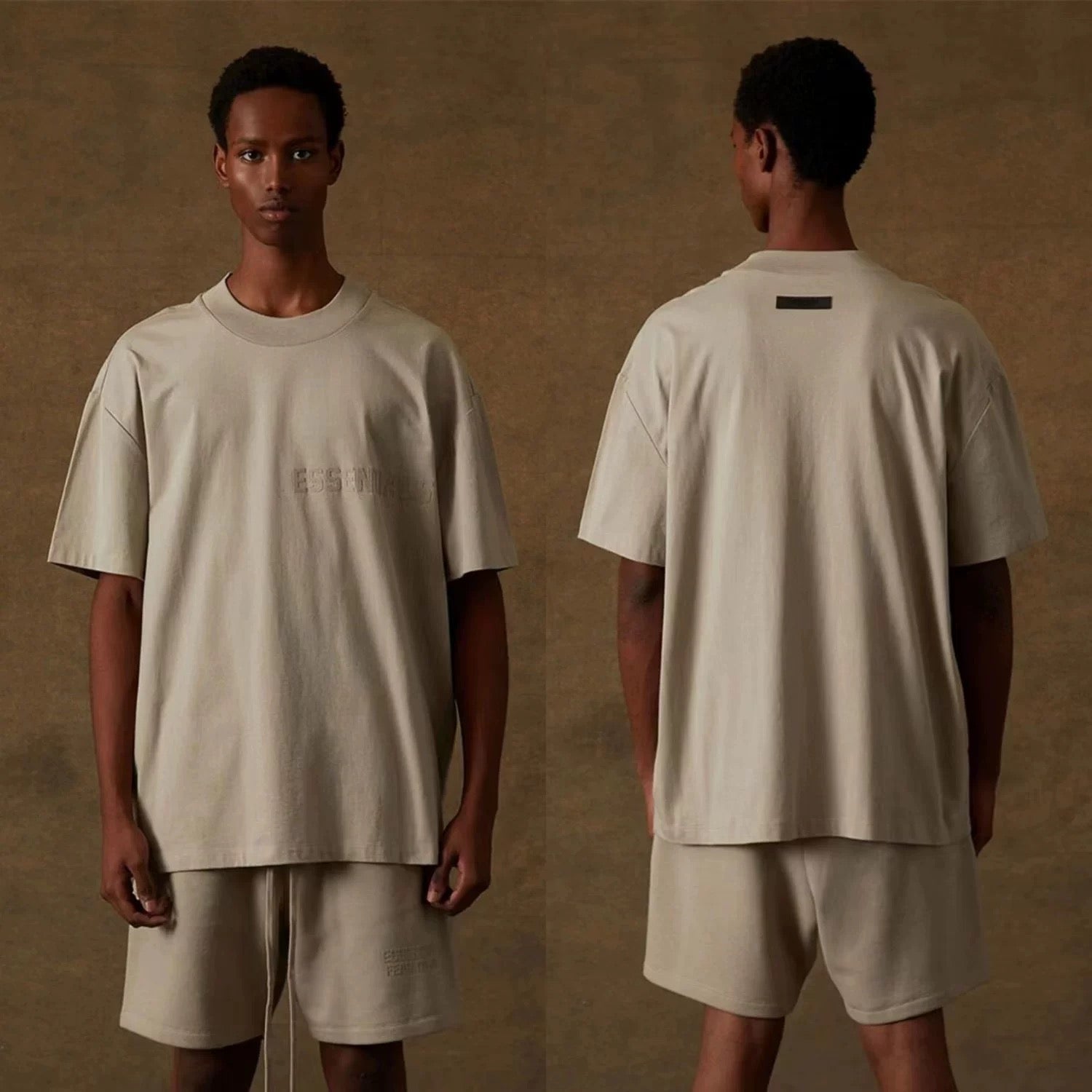 Fear of God Essentials Short-Sleeve Tee 'Smoke' (FW22)
