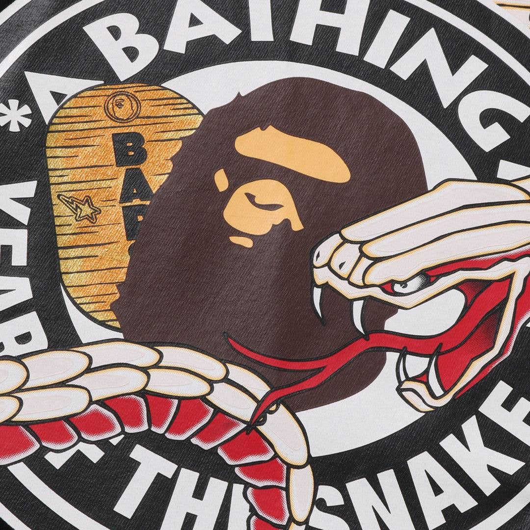 BAPE Limited Edition Men's Year of the Snake T-shirt Black