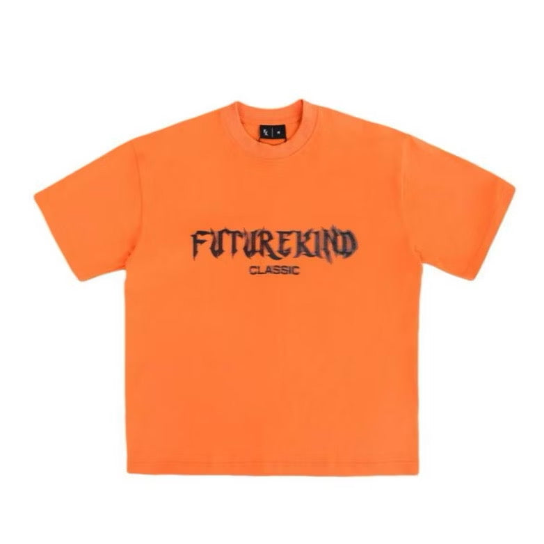 FUTURE KIND CLASSIC LIGHT ORANGE TEE