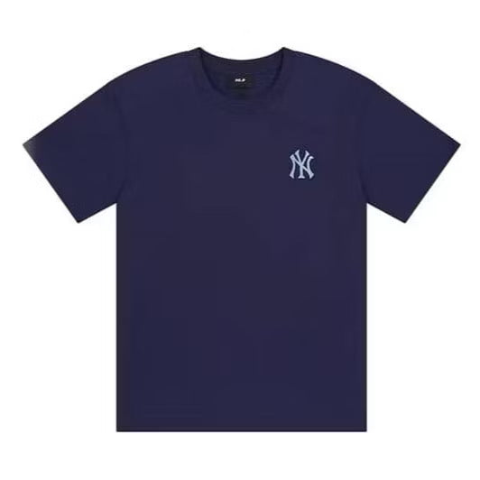 MLB NY DARK BLUE MONOGRAM LOGO NAVY TEE