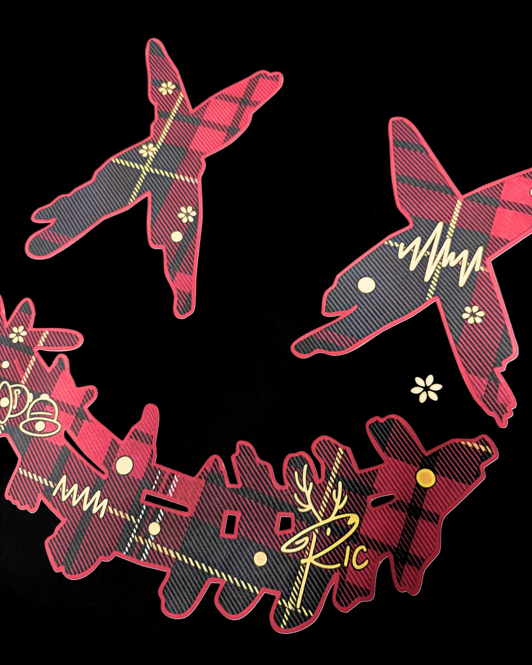 PARODY SMILEY FACE DESIGN 036 BLACK T SHIRT