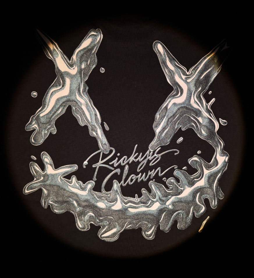 RICKYISCLOWN MERCURY BLACK T SHIRT