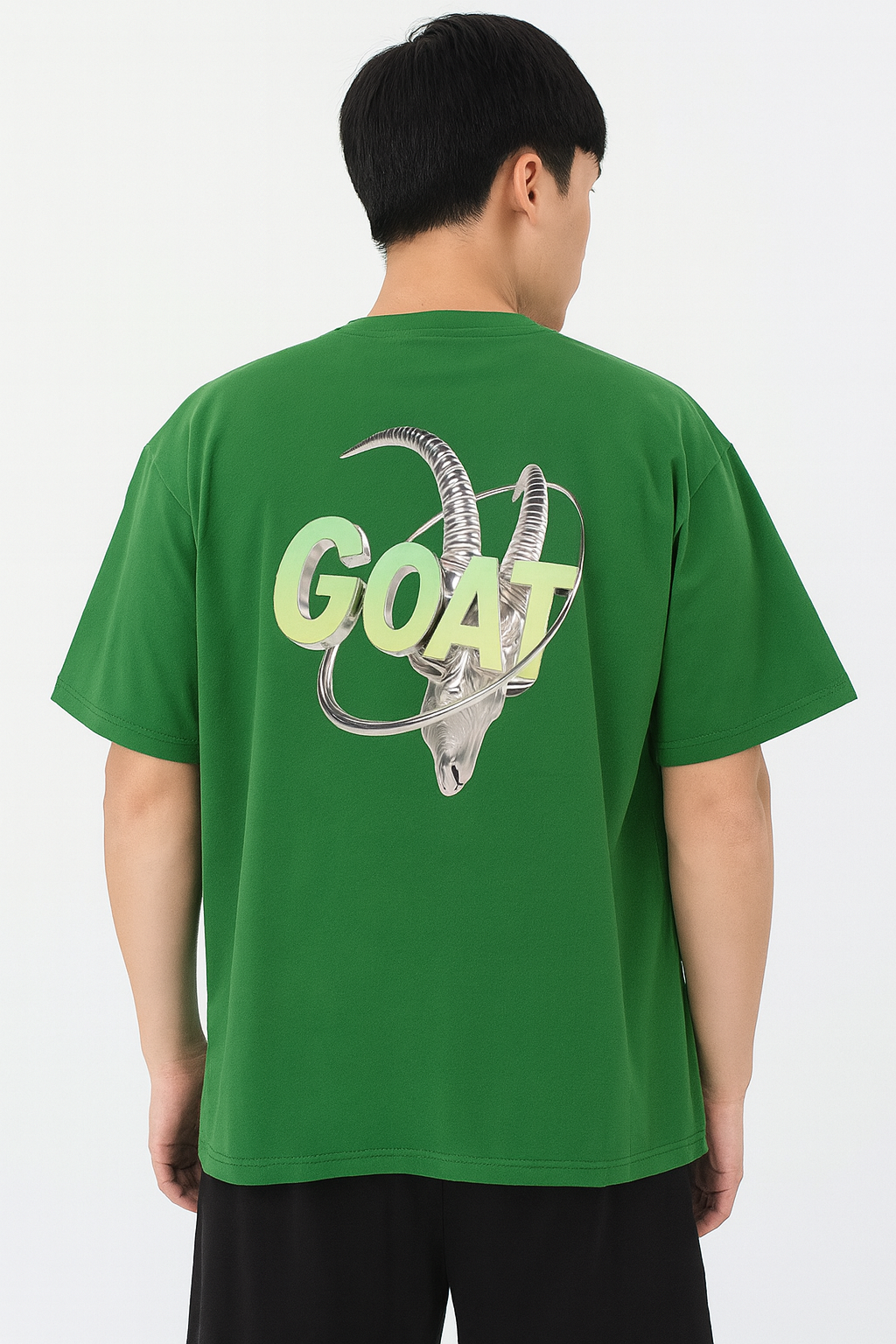 GOAT DIMENSION T SHIRT GREEN