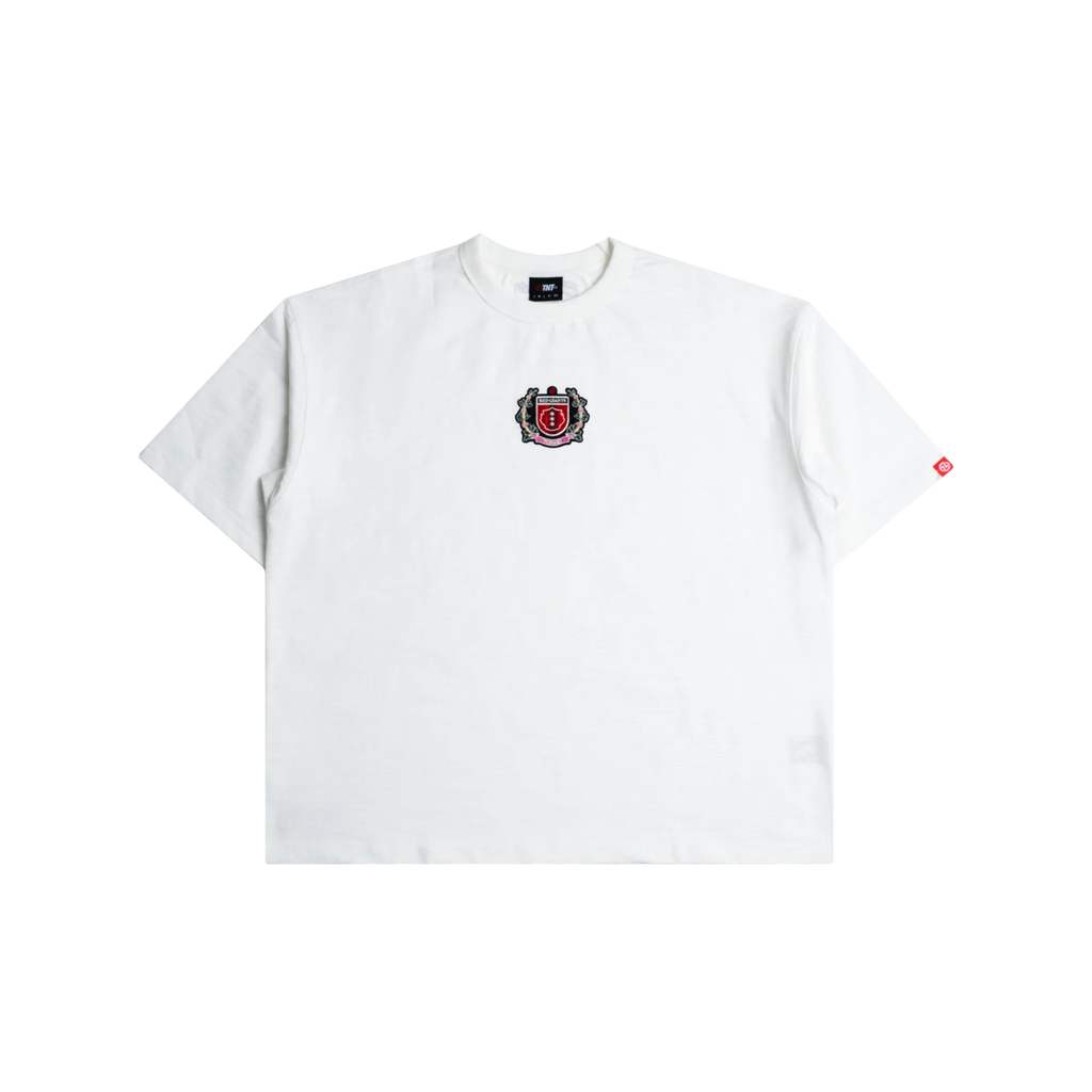 TNTCO X SFC BADGE TEE WHITE