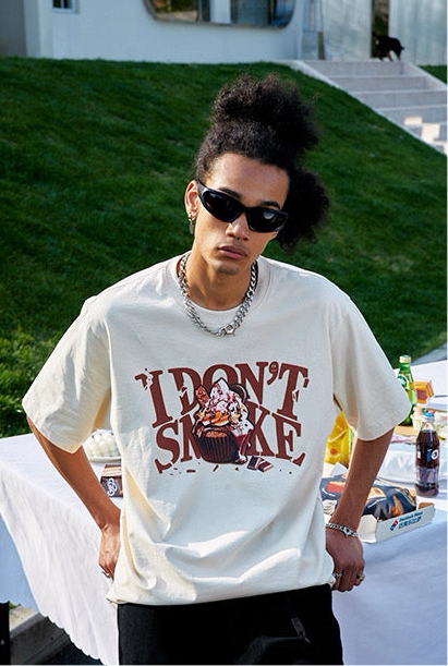 DONTSMOKE CUPCAKE CREAM TEE