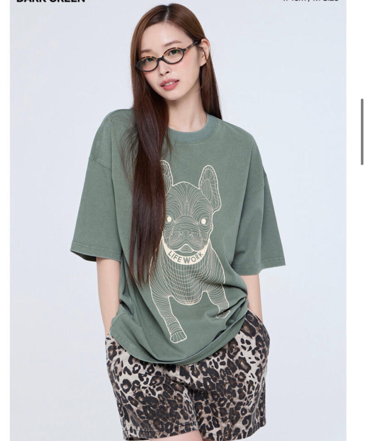 Lifework Big Radog Mint Green Tee