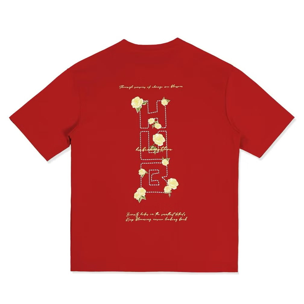 HUBCO BLOOM CHRONICLE RED