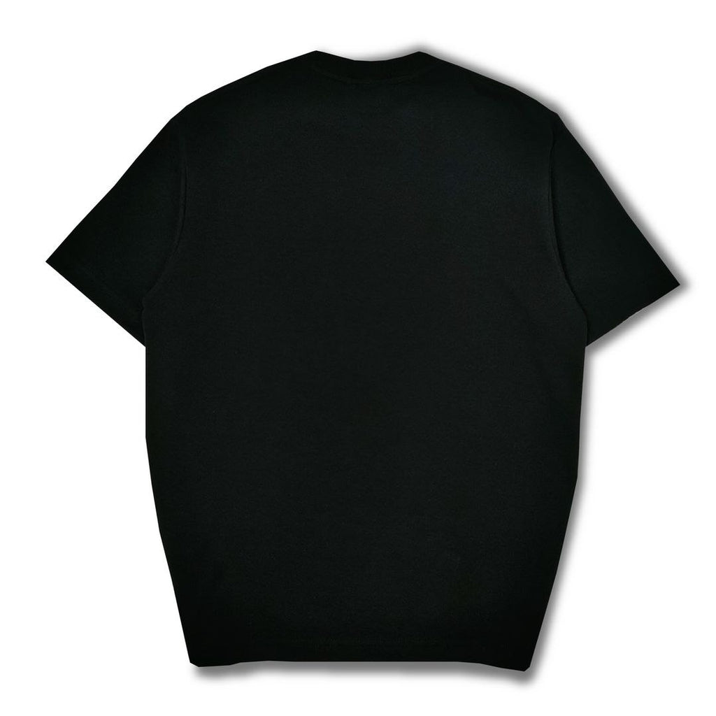 HUBCO CRAFTED LAYER TEE BLACK/WHITE
