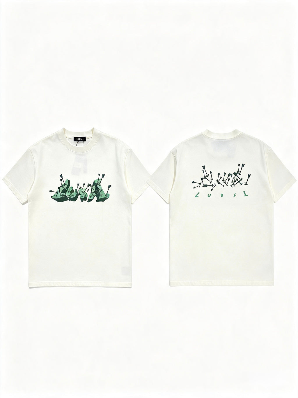 LUXLI LL ARCHERY TEE BEIGE