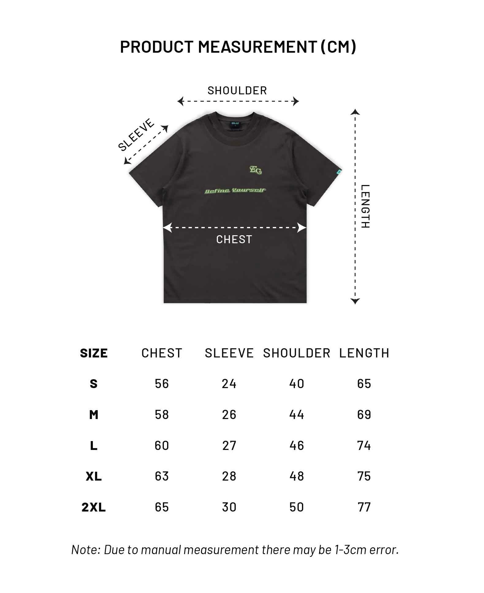 EGLAF MV DOUBLE COLLAR TEE DARK GREY