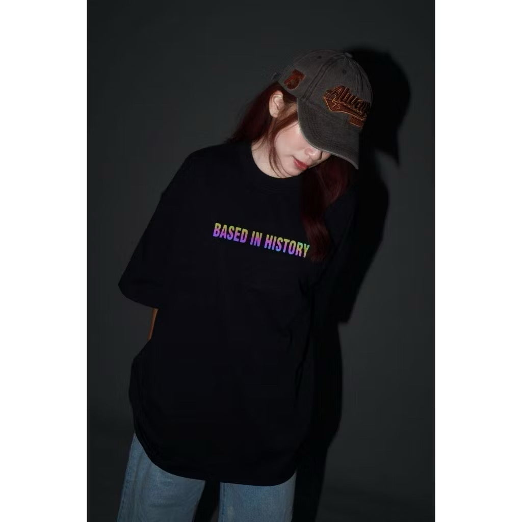 GOAT SPECTRUM REFLECTIVE BLACK T SHIRT