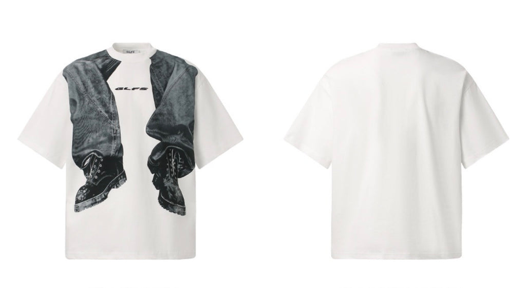 GLFS BOOTS VINTAGE T SHIRT WHITE (PRE-ORDER)