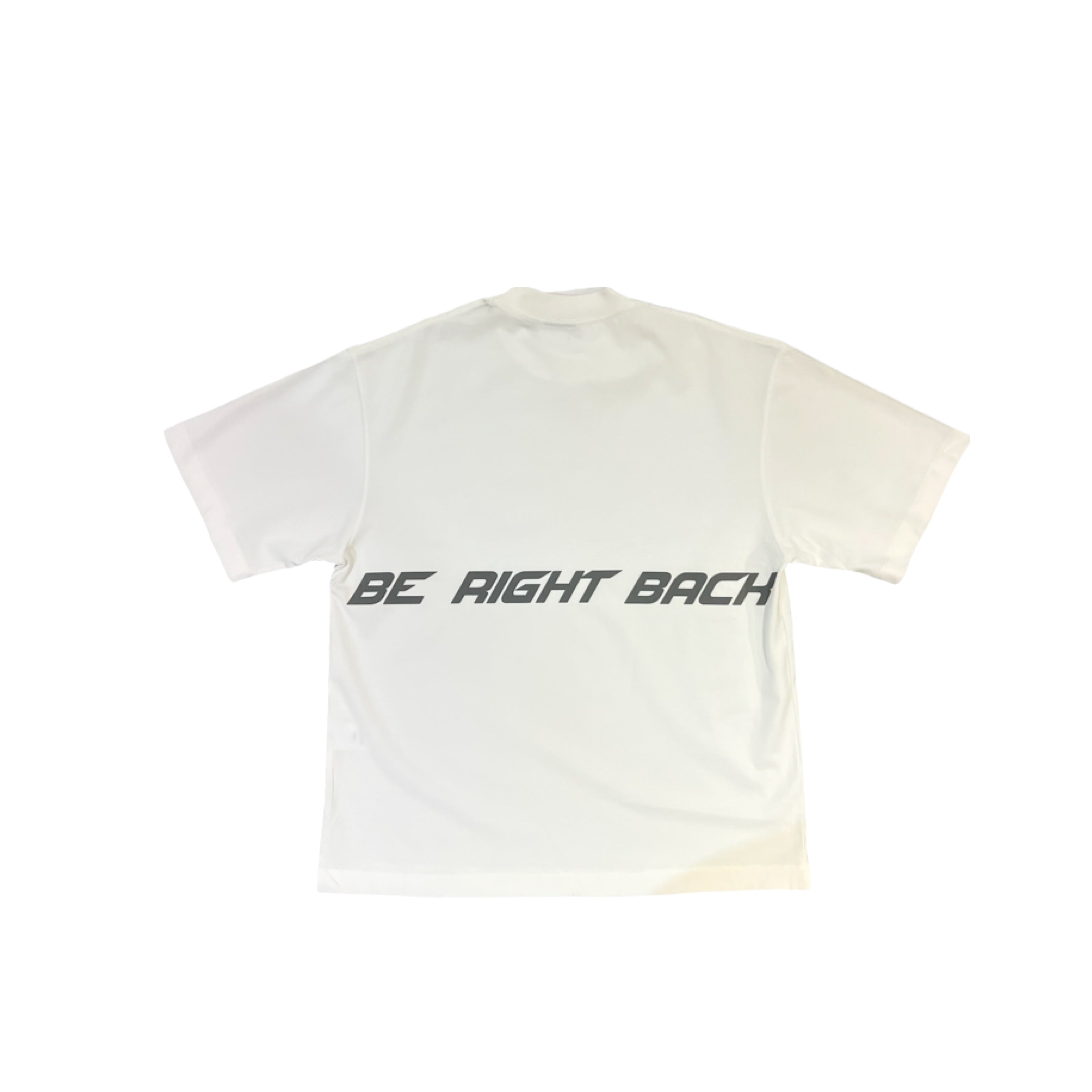BRB ESSENTIAL BASIC TEE WHITE