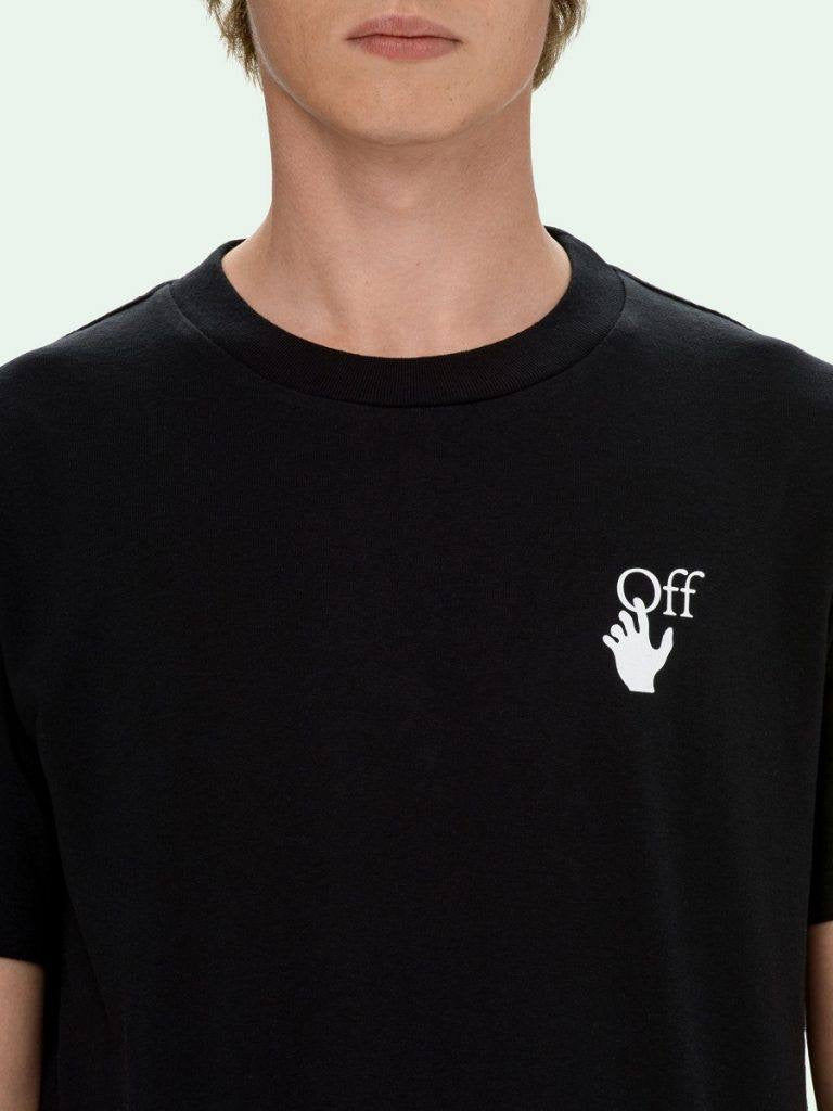 Off-White Spray Marker Slim T-shirt Black