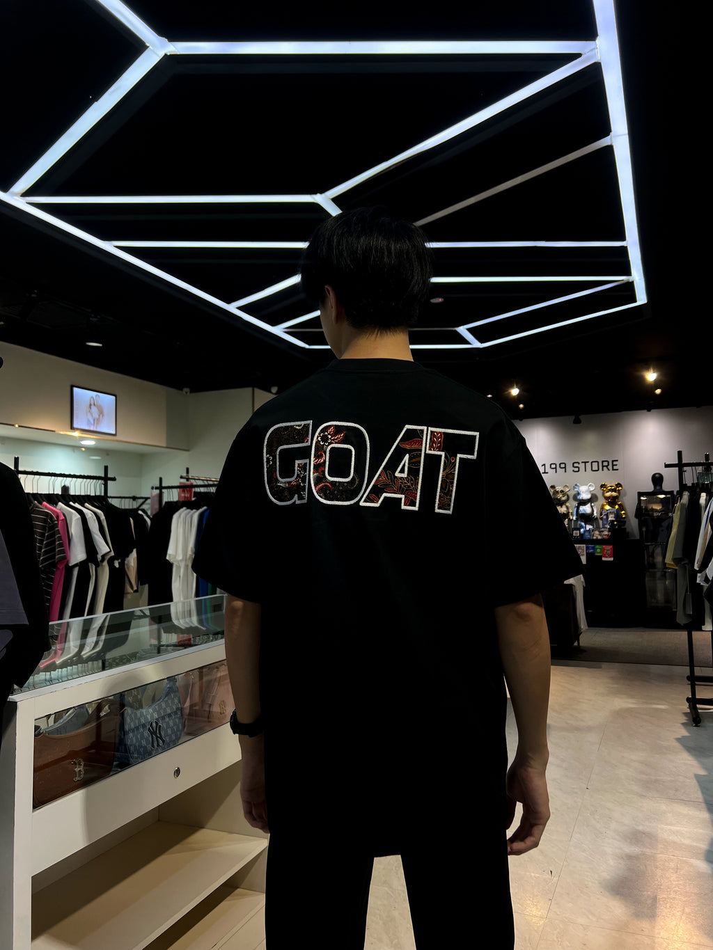 GOAT BATIKCORE 2 TEE BLACK