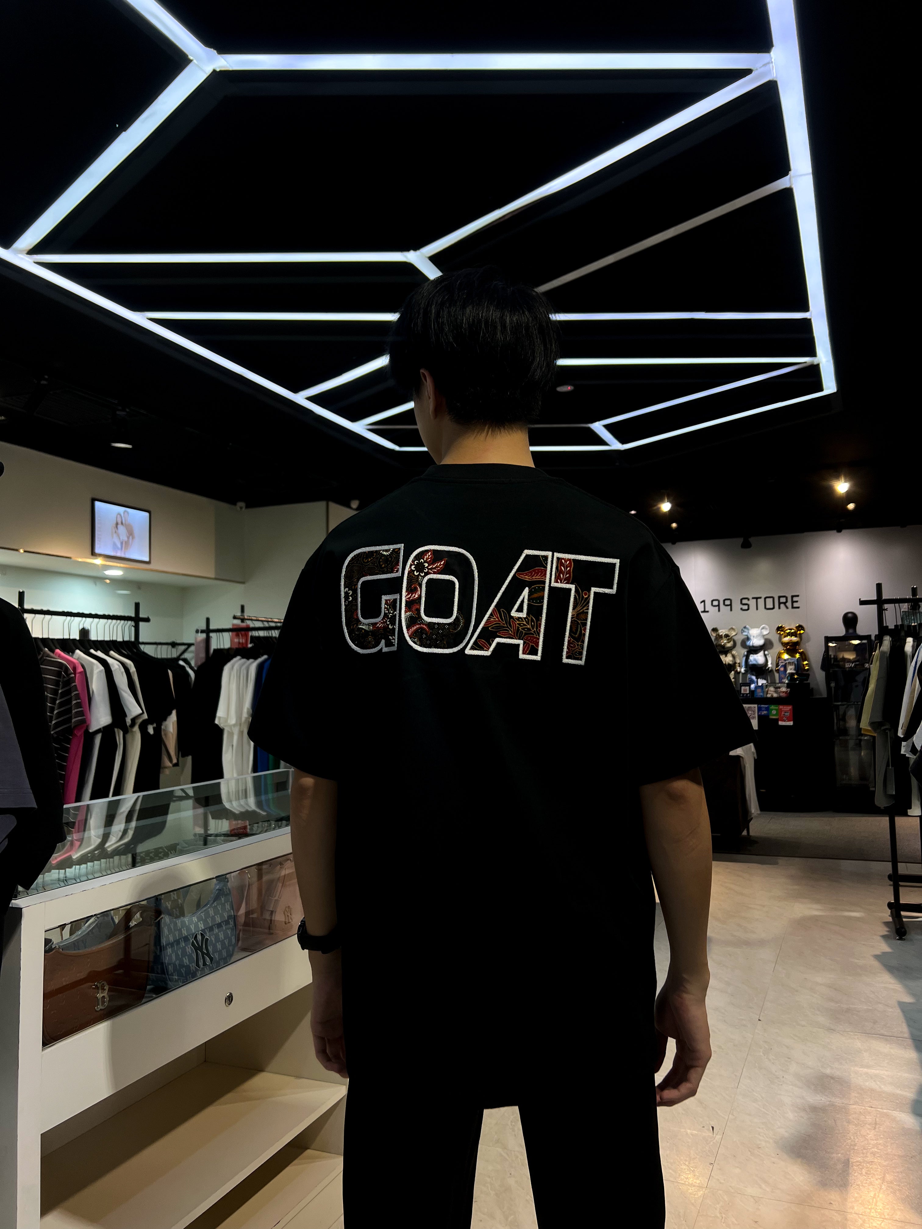 GOAT BATIKCORE 2 TEE BLACK