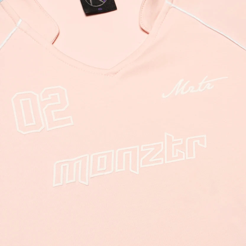 MONZTR Jersey Crop Top (Pink)
