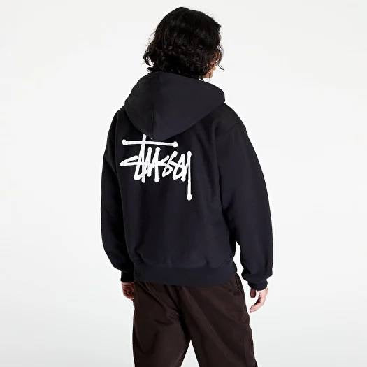 Stüssy Basic Stüssy Hoodie in black