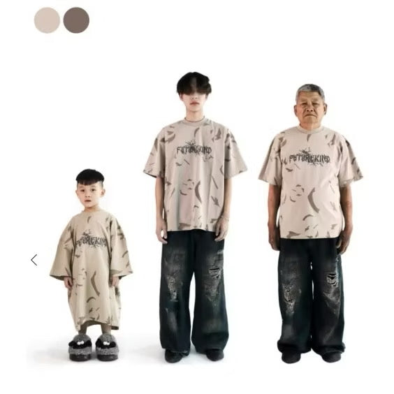 FUTURE KIND TIME CRACK ESSENTIAL BROWN TEE