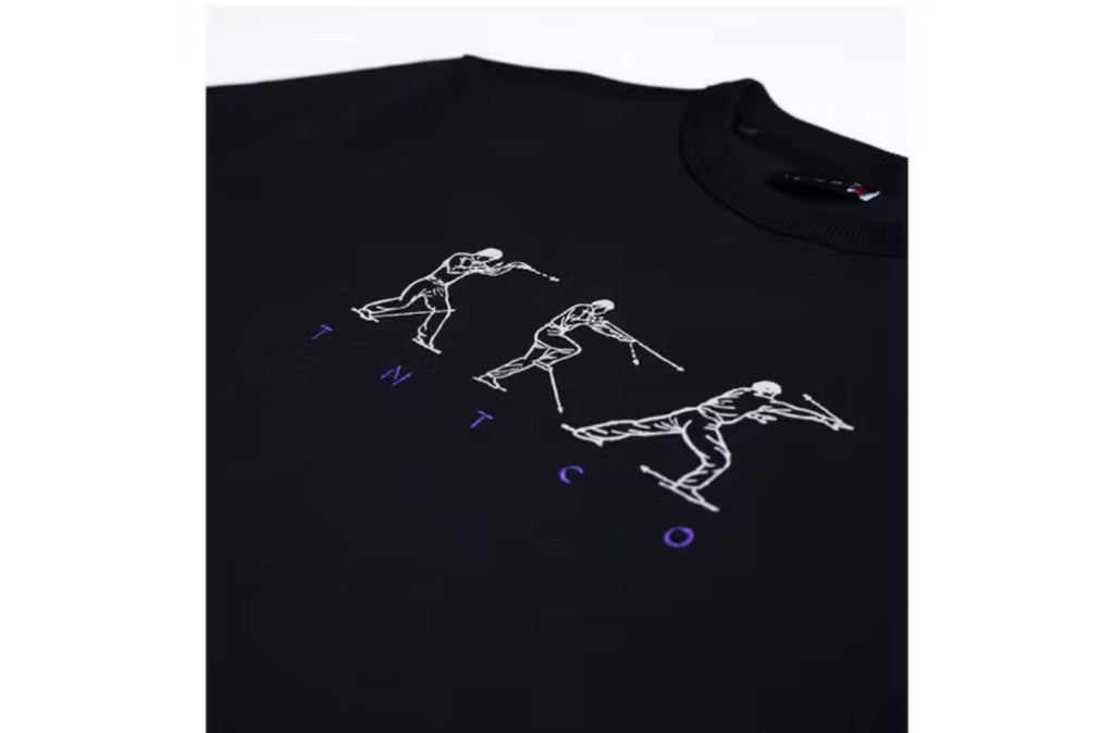 TNTCO FIGHTERS TEE PURPLE | BLACK