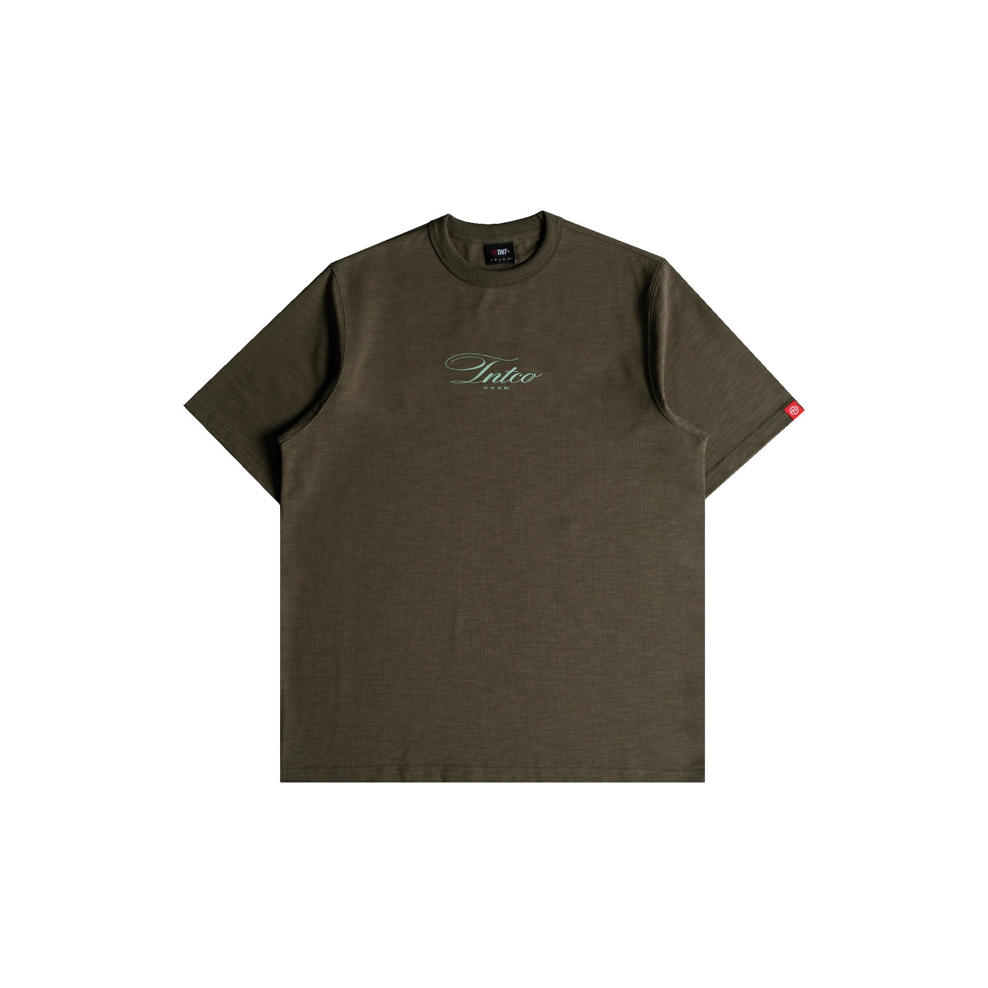 TNTCO PORCELAIN HORSE TEE GREEN