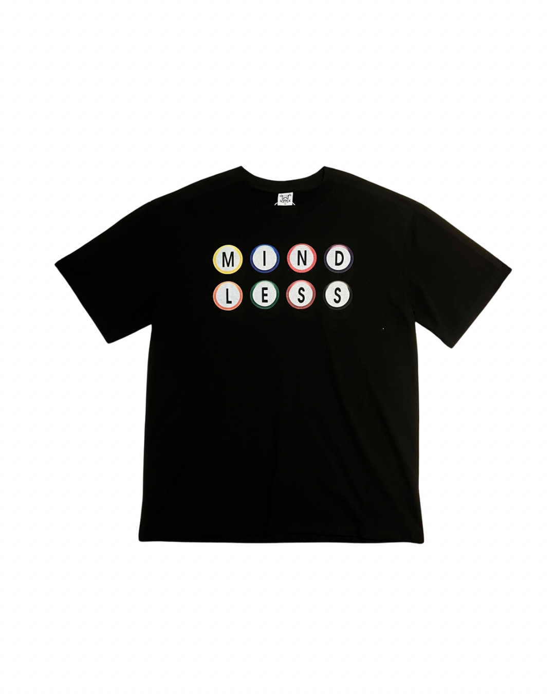 MINDLESS 8 BALL LOGO TEE BLACK