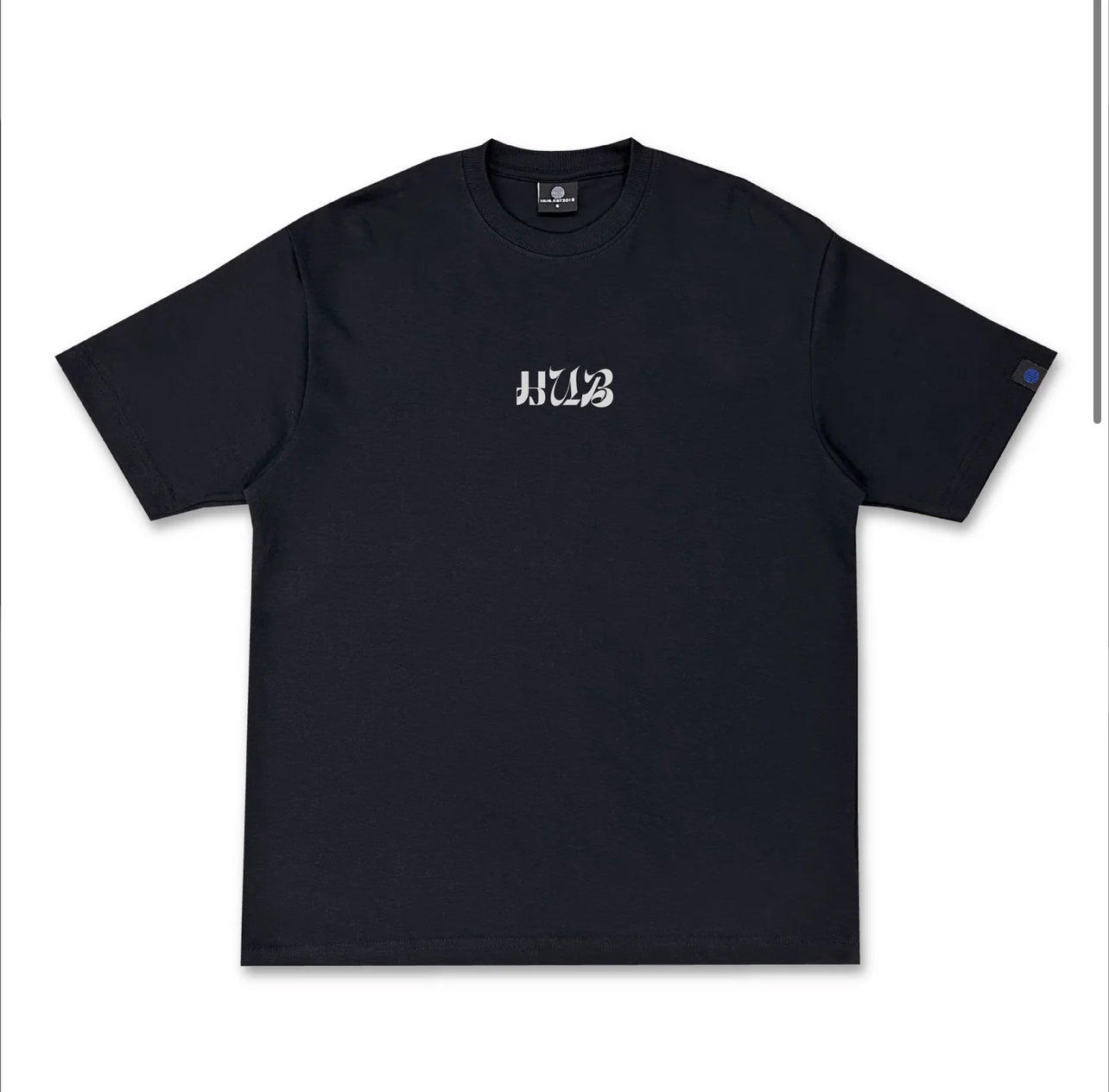 HUBCO MARBLE STALLION TEE BLACK