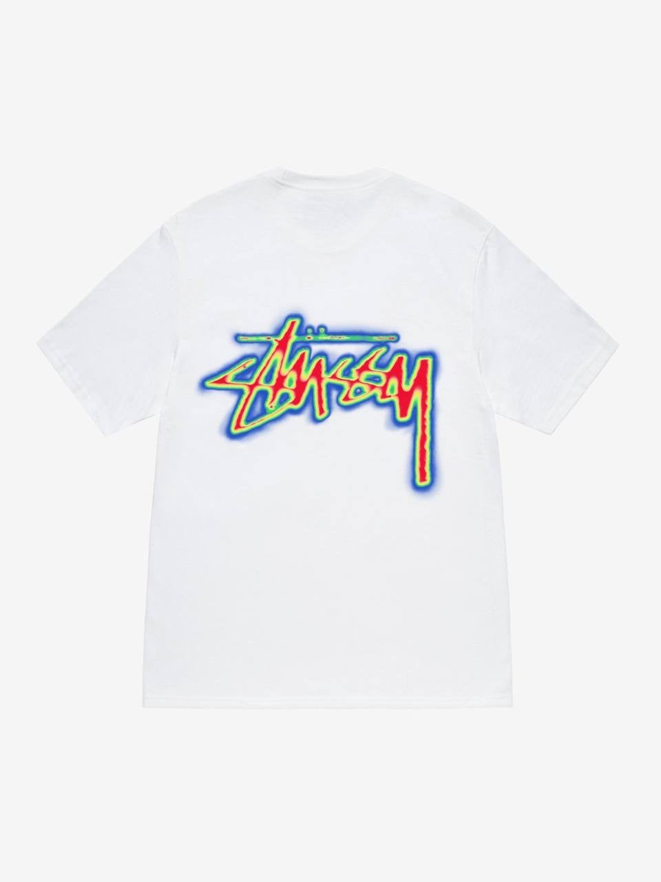 Stüssy Thermal Stock Tee White