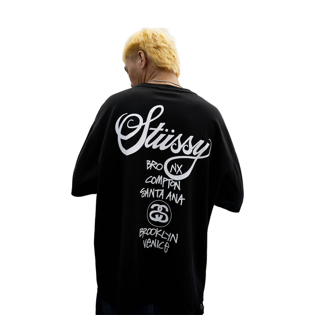 Stüssy World Tour Tee Black