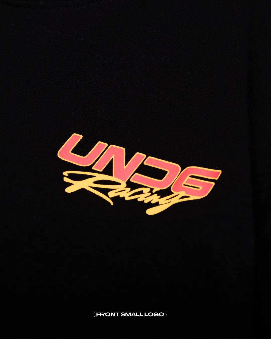 UNDG RACING CREW TEE BLACK