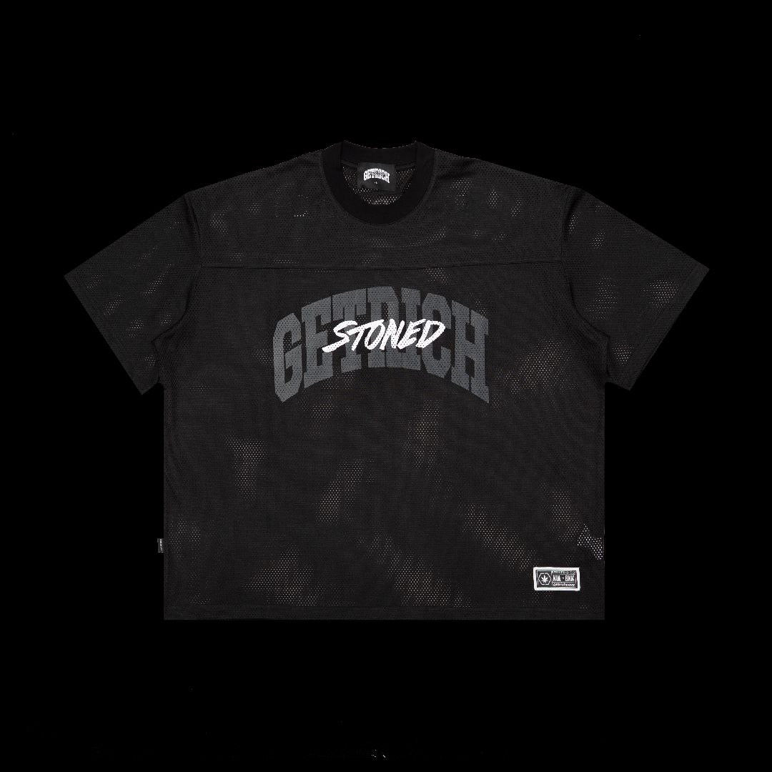 Stoned X GRE : Mesh Jersey Black