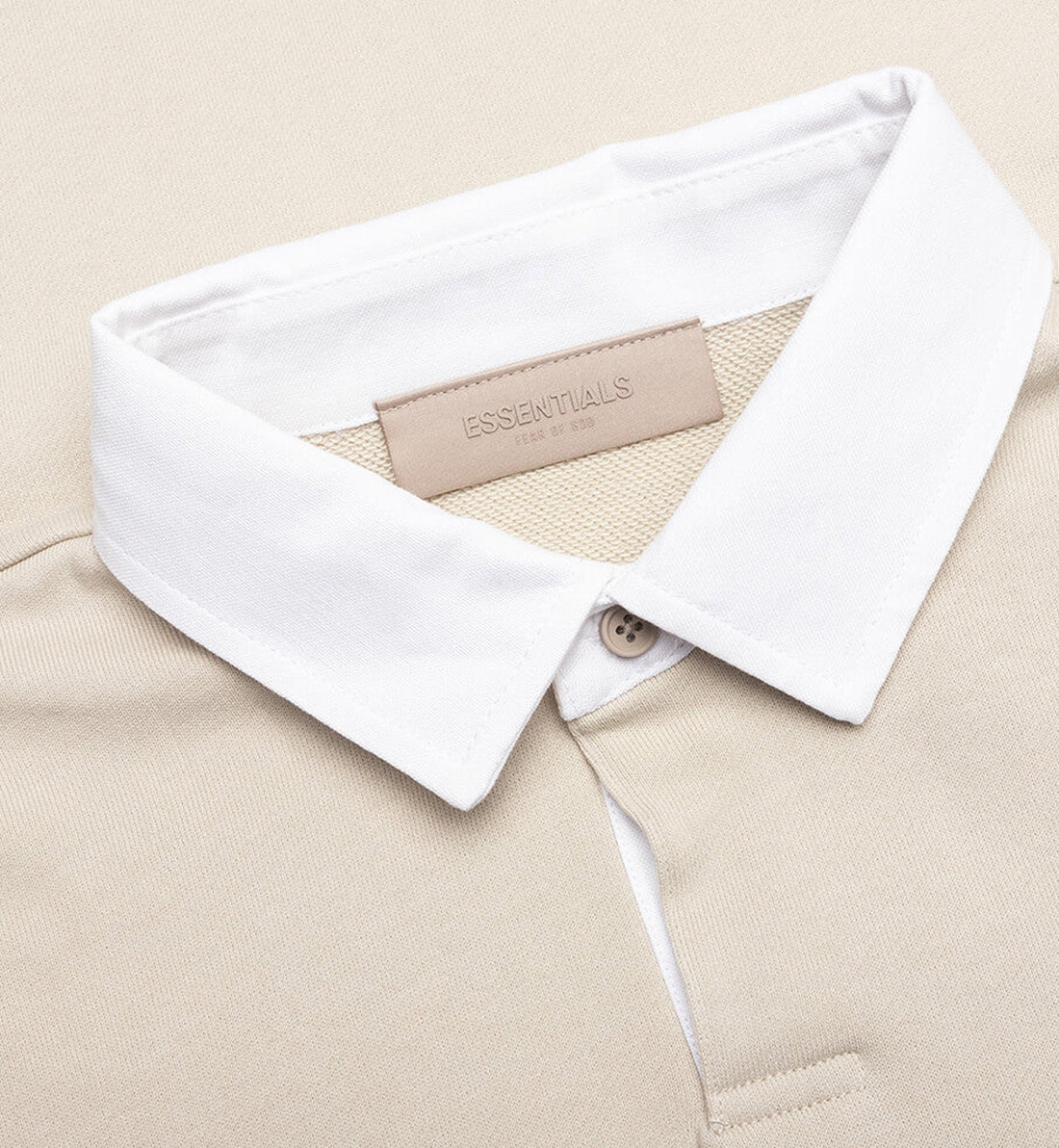 Fear of God Essentials 1977 Henley Rugby Wheat