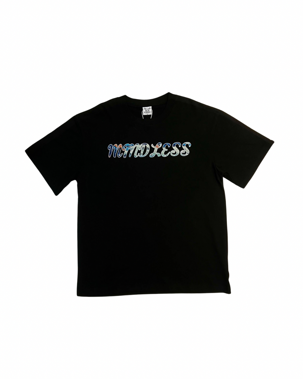 MINDLESS OCEAN LOGO TEE BLACK