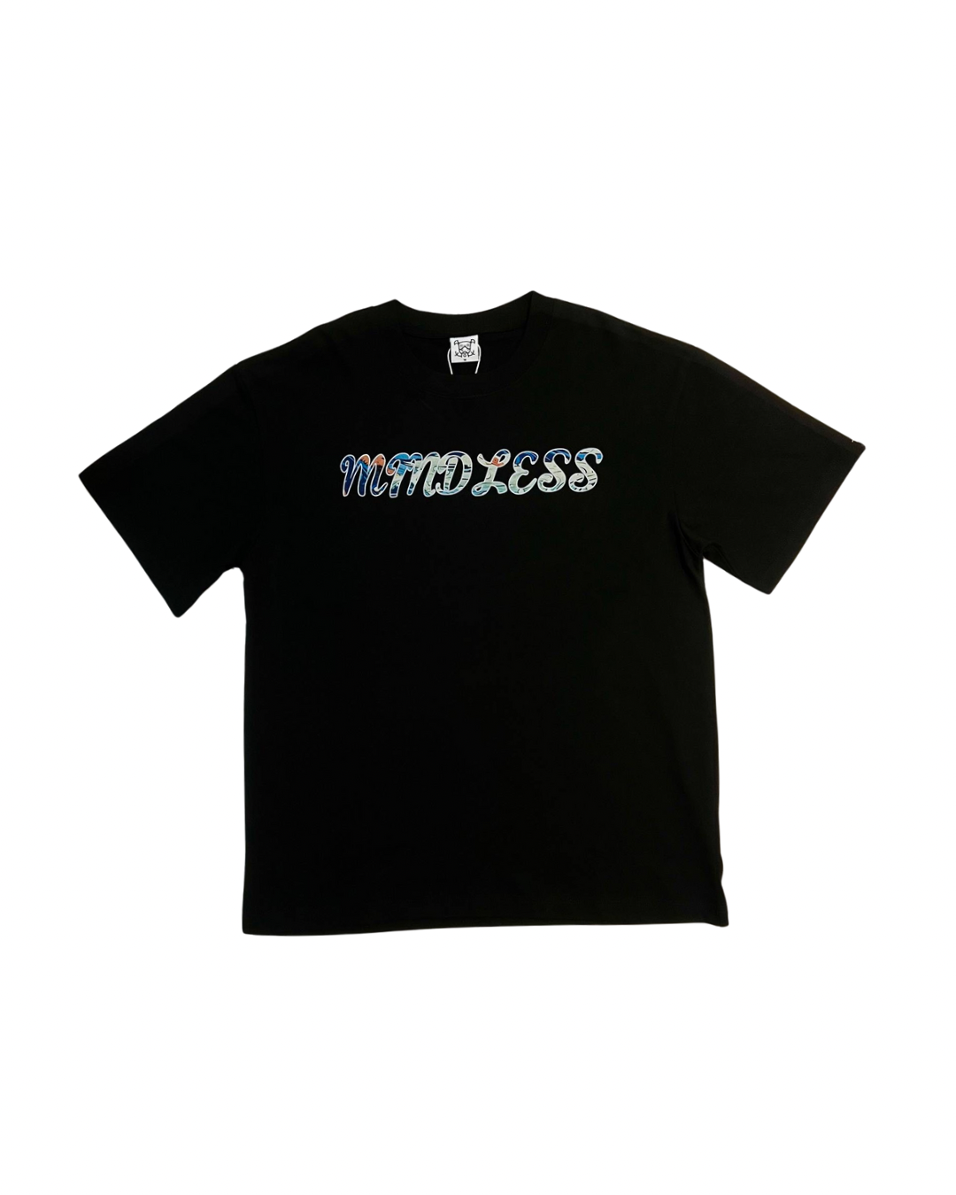 MINDLESS OCEAN LOGO TEE BLACK
