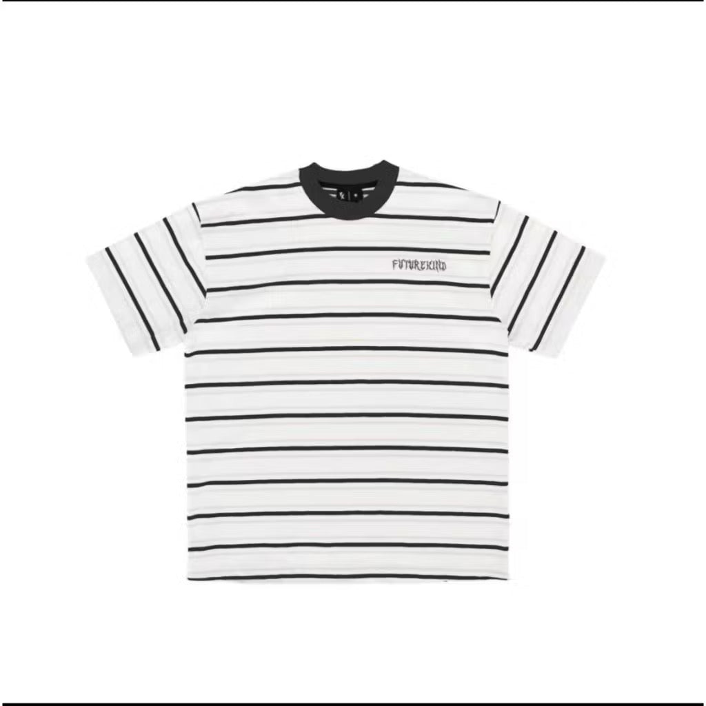FUTURE STRIPES BLACK TEE