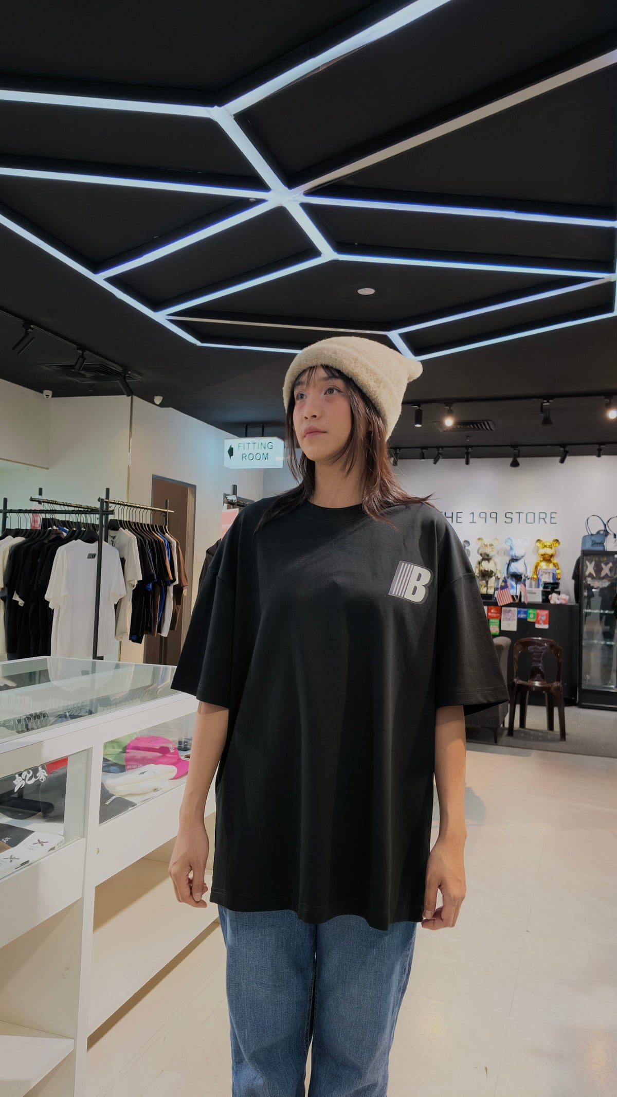 BRB FLAGS TEE BLACK