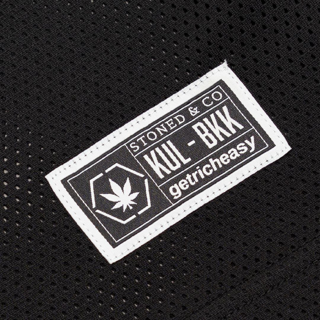 Stoned X GRE : Mesh Jersey Black