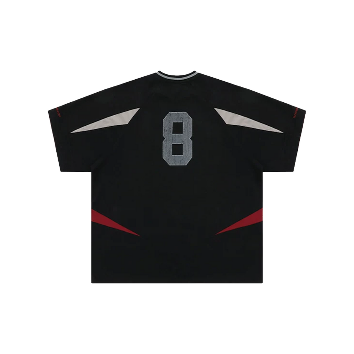 MASONPRINCE Deconstructed Patchwork Number 8 Jersey Black (SS26)